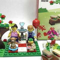 七夕节来一套：LEGO 乐高 节日系列 40236 浪漫情人节野餐会