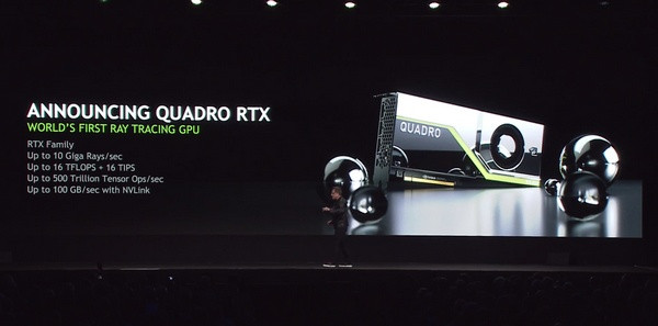 光线追踪、48GB GDDR6显存：NVIDIA 英伟达 发布 Quadro RTX 8000/RTX 6000/RTX 5000 专业显卡