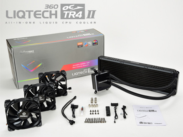 支持二代Ryzen Threadripper：Enermax 安耐美 发布 LIQTECH TR4 II RGB 240/280/360 水冷散热器