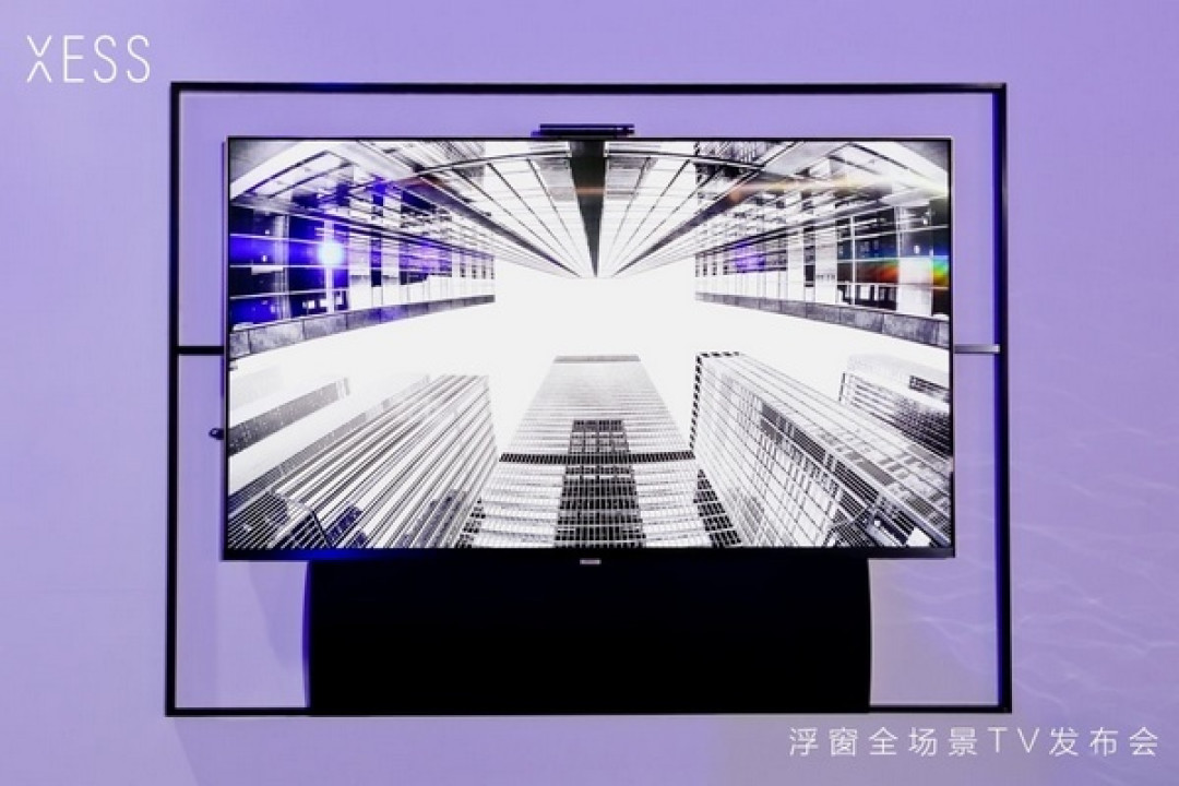 自带电视墙效果：TCL 发布 XESS 浮窗全场景 TV