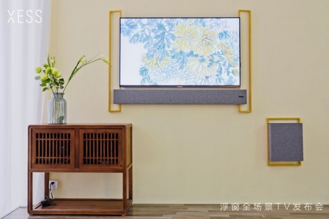 自带电视墙效果：TCL 发布 XESS 浮窗全场景 TV