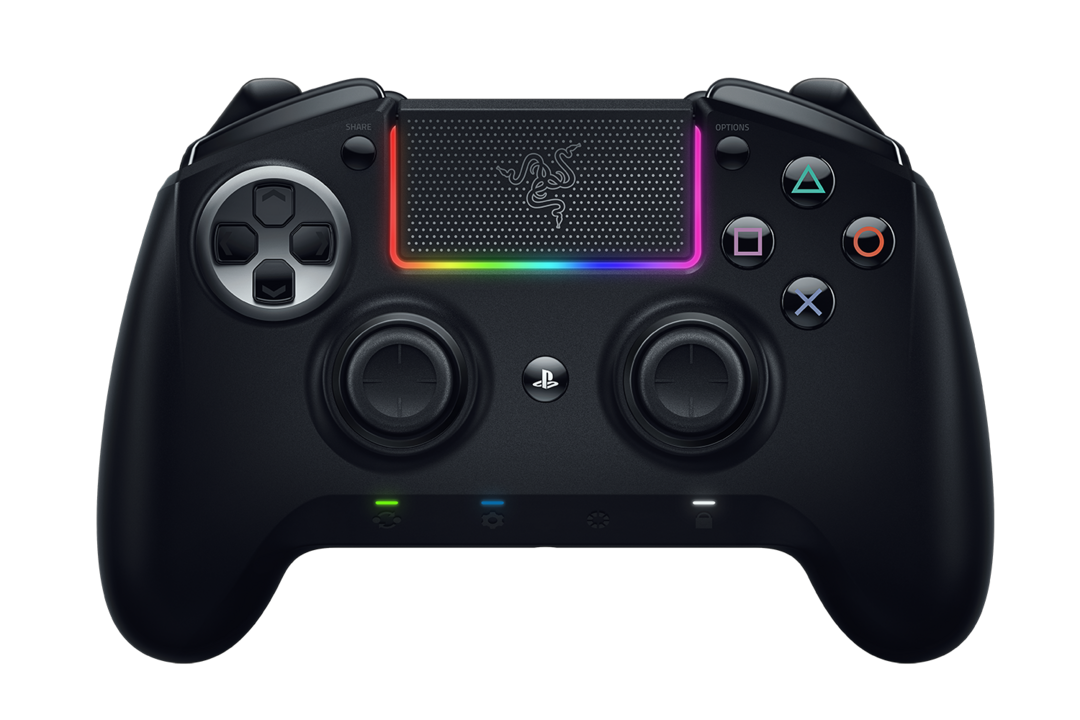 PS4的第三方“精英”手柄：RAZER 雷蛇 推出 RAIJU ULTIMATE 飓兽终极版 PS4无线手柄