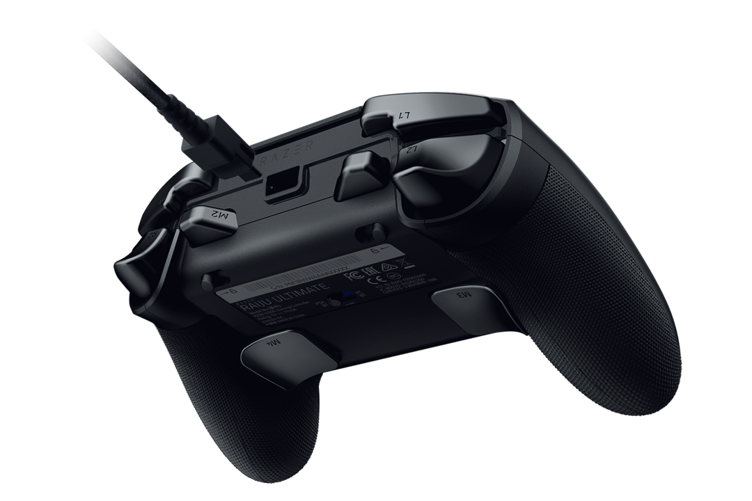 PS4的第三方“精英”手柄：RAZER 雷蛇 推出 RAIJU ULTIMATE 飓兽终极版 PS4无线手柄