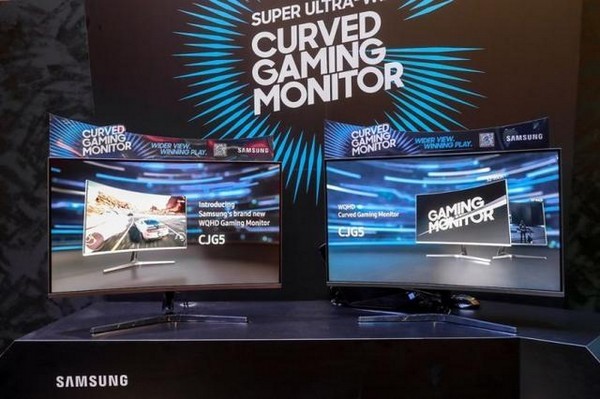 144Hz高刷新率：SAMSUNG 三星 发布 Monitor CJG5 系列 电竞显示器