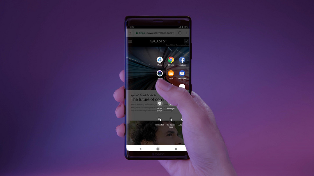 双曲面OLED屏、“索四两”：SONY 索尼 发布 Xperia XZ3 智能手机