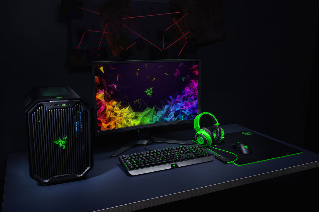 50mm单元、配有USB控制单元：RAZER 雷蛇 发布 Kraken TE 北海巨妖竞技版 游戏耳机