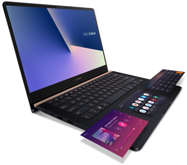 搭第8代Whiskey Lake-U处理器、主打ScreenPad创新交互：ASUS 华硕 发布 ZenBook Pro 14（UX480）笔记本电脑