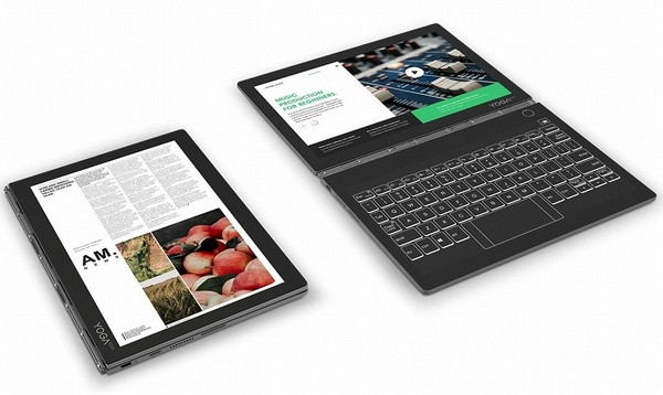 搭E-Ink电子墨水屏：Lenovo 联想 发布 Yoga Book C930 二合一变形本