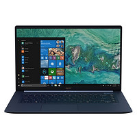 搭Whiskey Lake-U低压处理器、更轻薄、87.6%屏占比：acer 宏碁 发布 新一代 Swift 5“蜂鸟”超极本