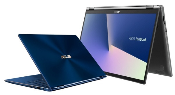 搭载第八代Whiskey Lake-U：ASUS 华硕 发布 ZenBook Flip 13（UX362）/15（UX562）二合一变形本