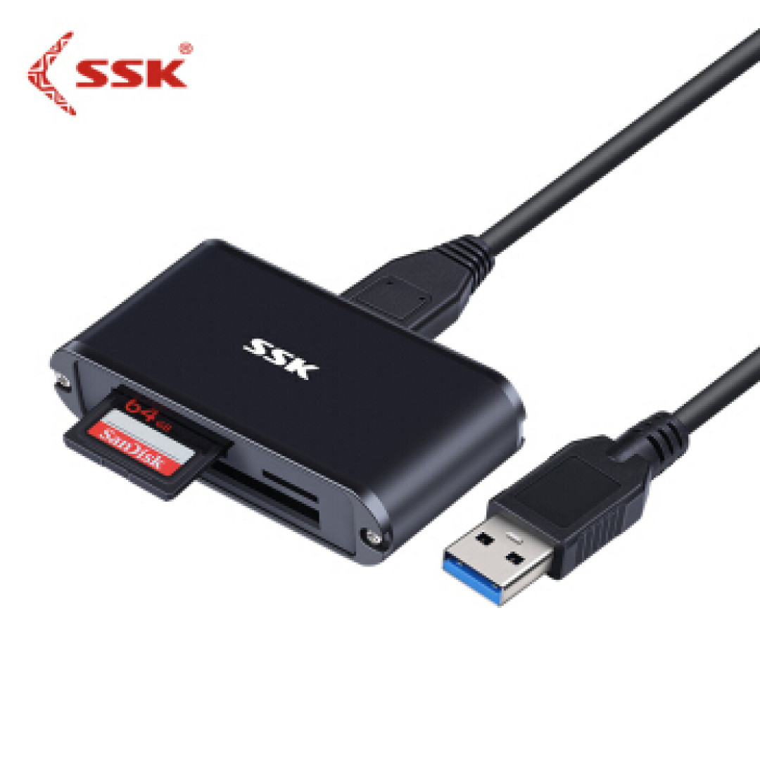 SSK 飚王 多功能合一读卡器 开箱