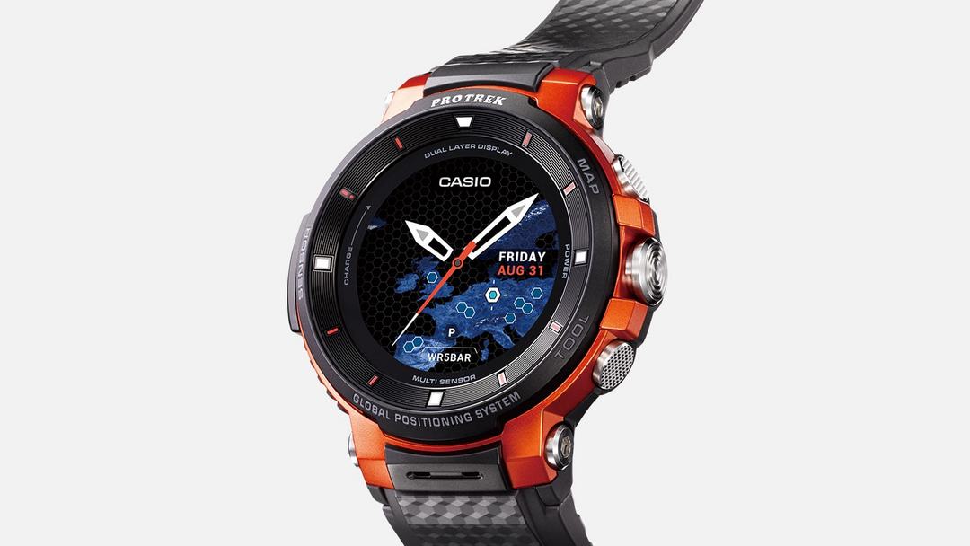 支持日本Michibiki卫星定位：CASIO 卡西欧 发布 Pro Trek WSD-F30 户外智能手表