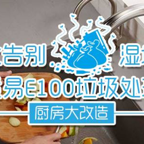 十年老厨房，告别湿垃圾—Insinkerator 爱适易 E100 垃圾处理器 使用评测