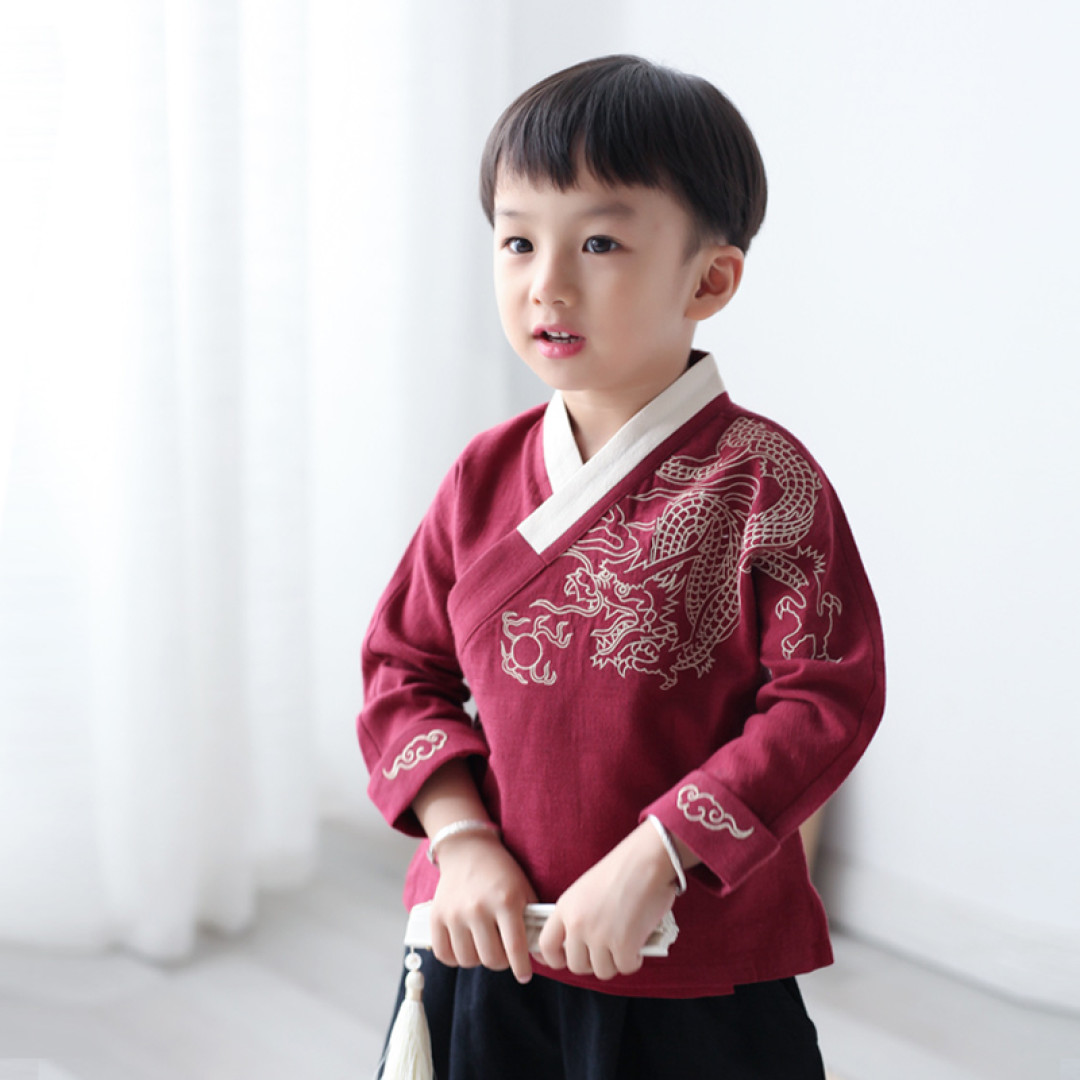 淘宝最具仪式感的40件汉服童装，体验传统文化特色，中秋国庆给娃穿起来！