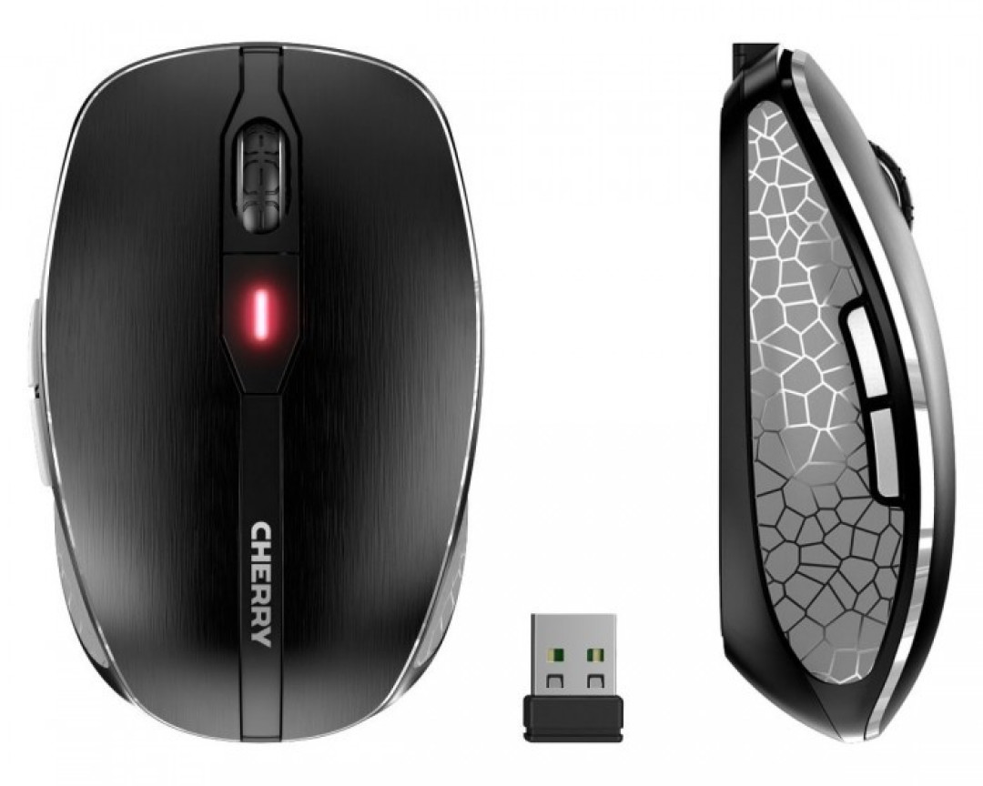 无需鼠标垫、70天续航:CHERRY 樱桃 发布 MW8 Advanced 无线鼠标