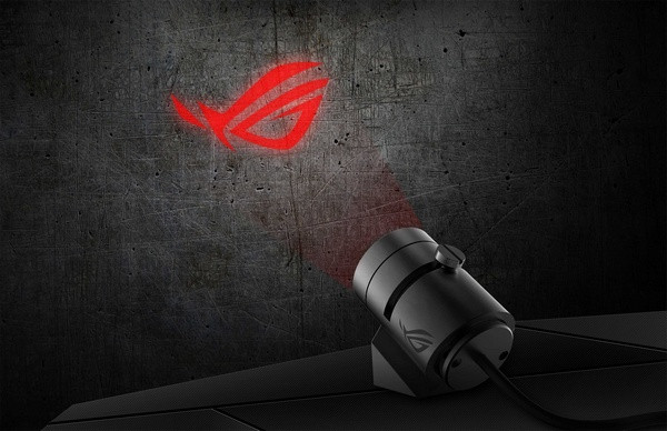 增添氛围感、RGB背光联动：ASUS 华硕 发布 ROG Spotlight 投射灯