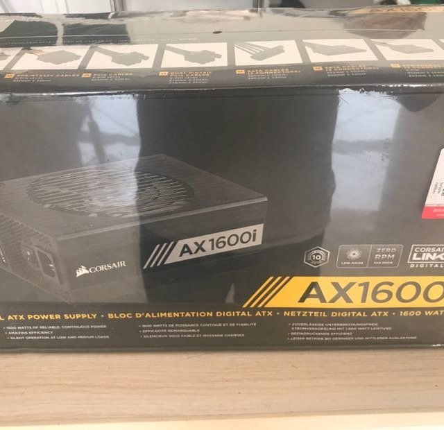 目前唯一GaN氮化镓消费级电源—CORSAIR 海盗船 ax1600i 电源入手体验