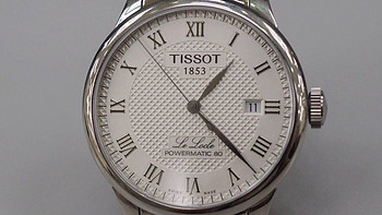 给正在纠结的你一点点参考—TISSOT 天梭 力洛克系列 T006.407.11.033.00 男士机械表 开箱