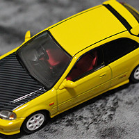 TOMICA 多美卡 TLV Honda Civic Type-R '99 本田 思域 及 Hino 日野 拖车开箱