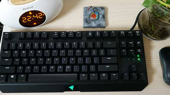 大妈又送键盘了：Razer 雷蛇 BlackWidow X 竞技版87键 游戏机械键盘开箱