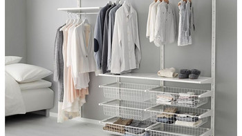DIY自由组合衣帽间—IKEA 宜家 ALGOT 艾格特系列 连壁储物方案 挑选&组装