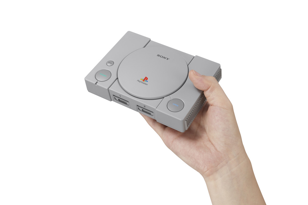 经典复刻、内置20款老游戏：Sony 索尼 推出 PlayStation Classic 限量版游戏主机