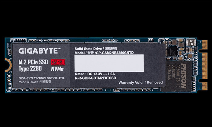 PCIE x2通道：GIGABYTE 技嘉 发布 NVMe M.2 SSD 固态硬盘