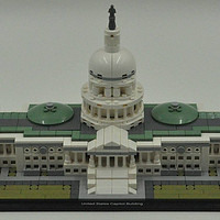 单反毁一生，LEGO穷三代 篇一百零八：LEGO 乐高 建筑系列 21030 美国国会大厦