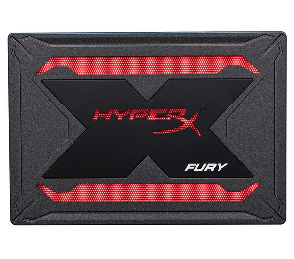 RGB幻彩背光：Kingston 金士顿 发布 HyperX Fury RGB 固态硬盘