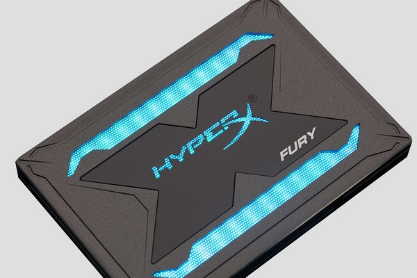 RGB幻彩背光：Kingston 金士顿 发布 HyperX Fury RGB 固态硬盘