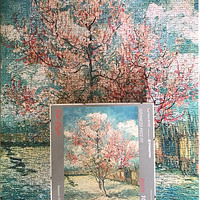 拼啊拼 篇一：Ricordi拼图，梵高 纪念莫夫（盛开的桃花树）1000片