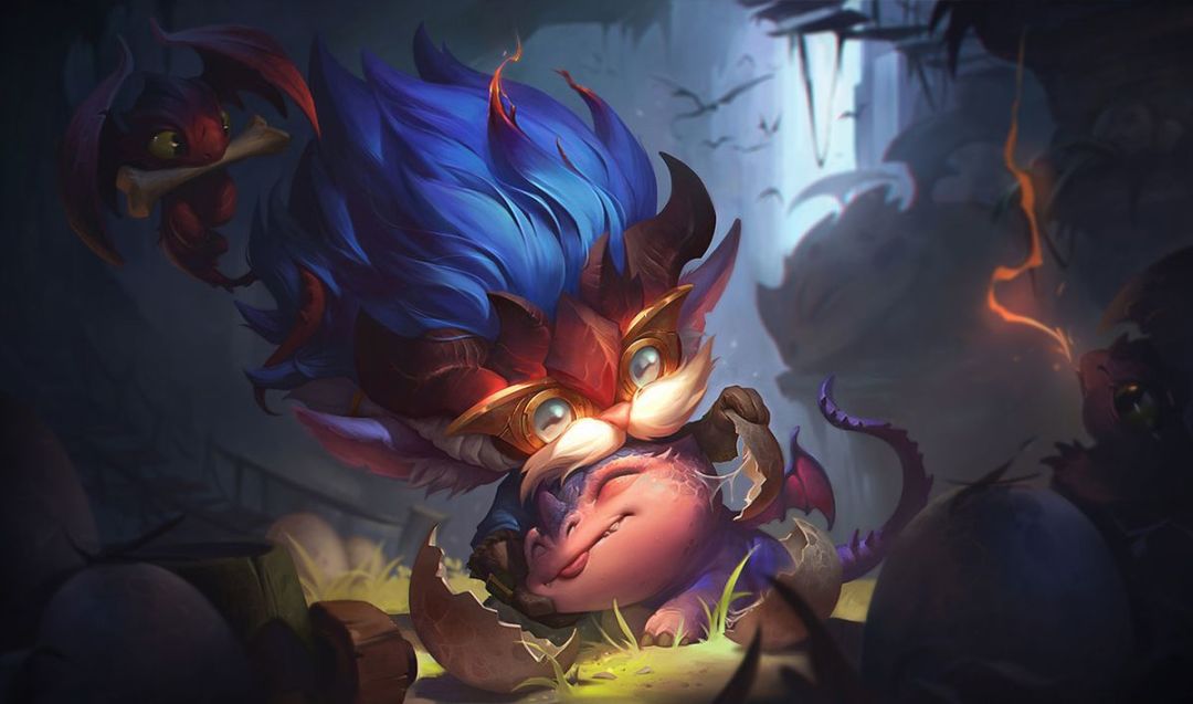 重返游戏lol惊现囧架架爱好者大发明家驯龙高手新皮肤鉴赏