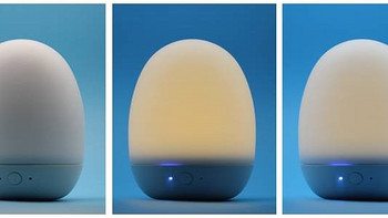 这颗蛋竟然能发光，极物硅胶定时小夜灯简单晒