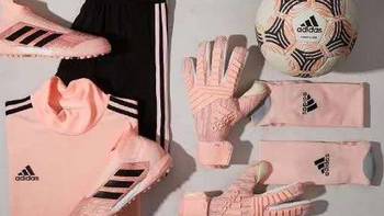 adidas阿迪达斯最新幻影系列，猎鹰18+粉色*级TF钉足球鞋初体验