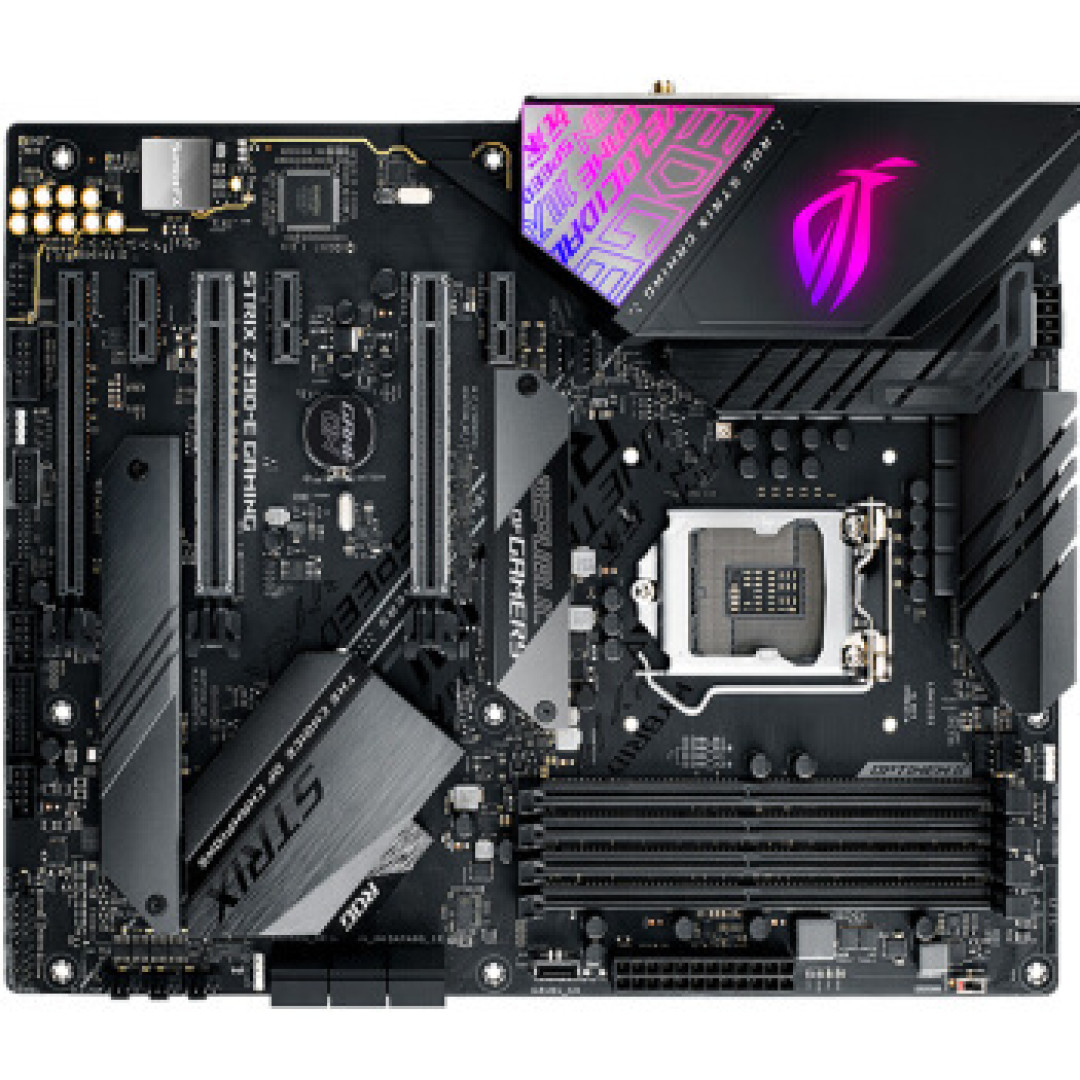 白色机箱的游戏主机—华硕 ROG STRIX Z390-E GAMING / 9900K / RTX2080平台装机展示