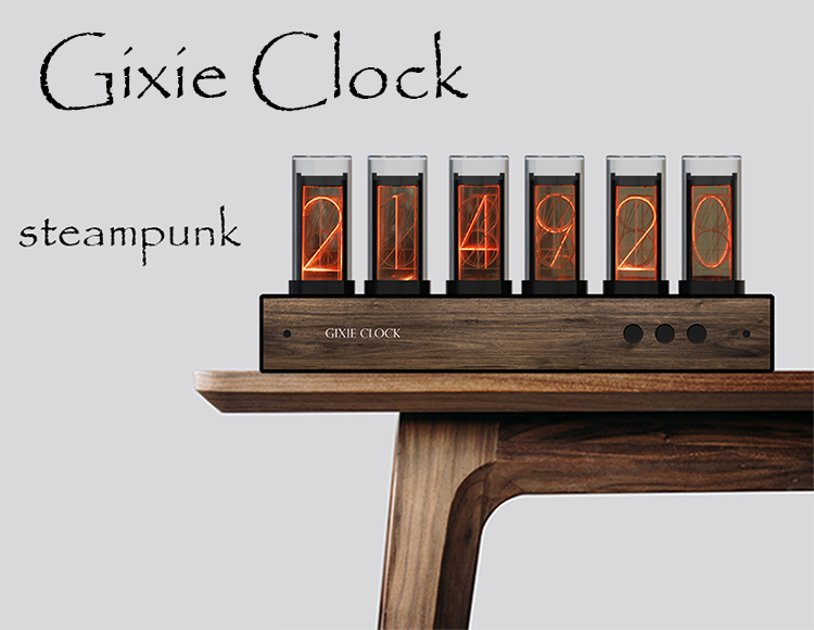 【GIXIE CLOCK】RGB拟辉光管时钟创意时钟——秒杀必备情怀之选