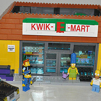 单反毁一生，LEGO穷三代 篇一百一十一：LEGO 乐高 辛普森系列 71016 the Kwik-E-Mart 超市