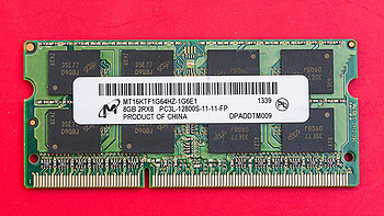 爱玩电脑 篇二十：终于恢复正常价格：老本本升级镁光/英睿达8G DDR3L笔记本内存晒单