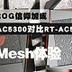  ROG信仰加成：ROG-AC5300简单对比RT-AC5300及组Aimesh体验　