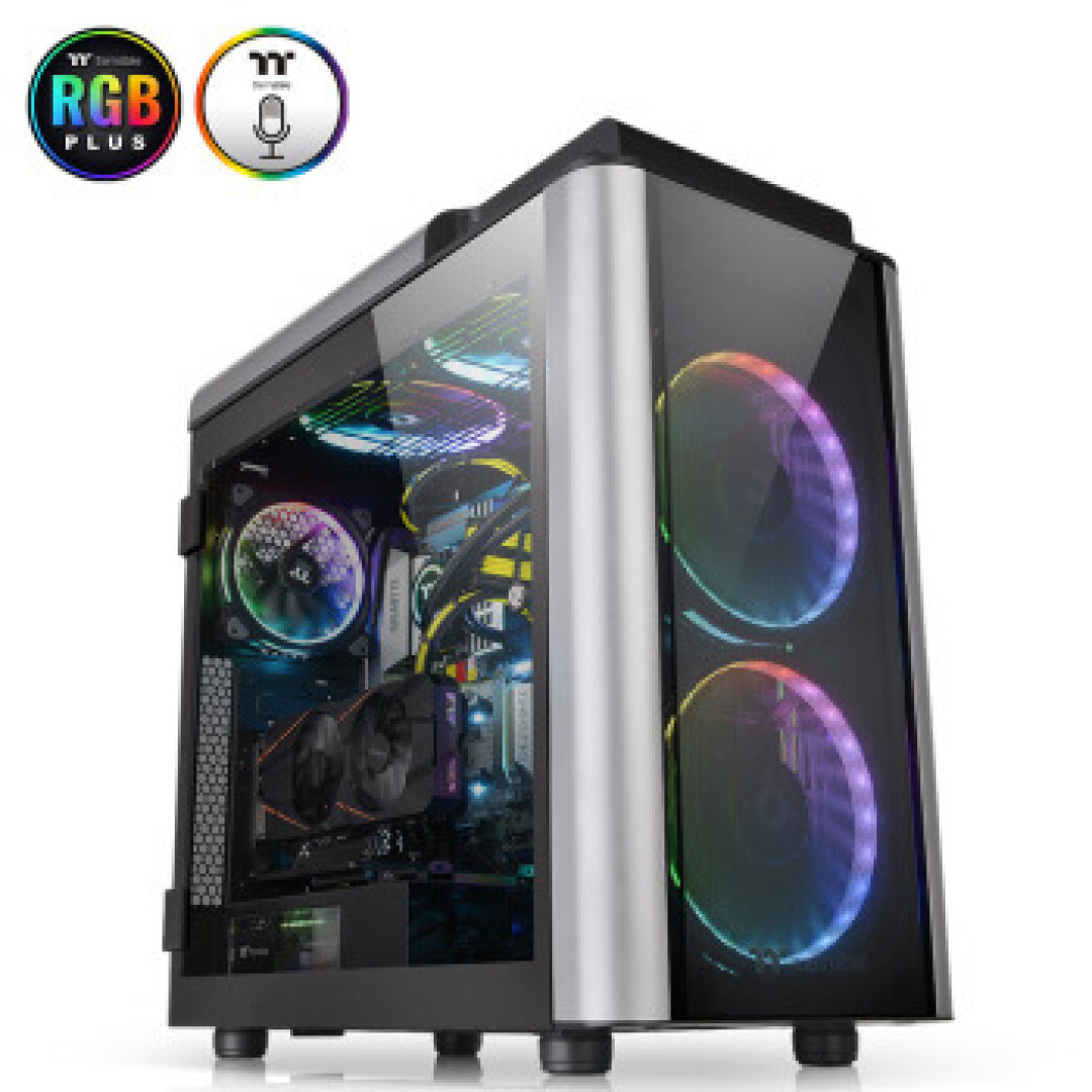 用料足斤足量、空间巨大且利用灵活——Tt(Thermaltake)Level 20 GT 黑色 全塔机箱