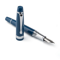 凯博Campo Marzio精英钢笔/墨水笔 男女商务办公礼品笔 学生练字钢笔礼盒 汽油蓝色