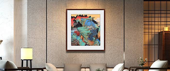 国画山水美景欣赏!秀丽雅致山水艺术独特!_装饰字画_什么值得买