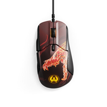 信仰叠加，赛睿Rival310 CS:GO HOWL咆哮版鼠标套装开箱晒物