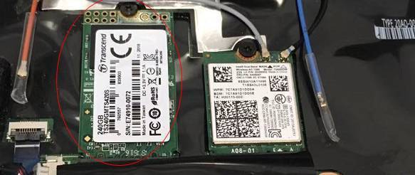 thinkpad（联想）t440s 加装ngff2242