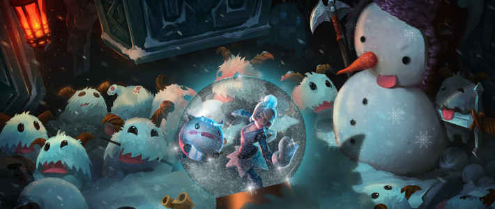  重返游戏：LOL真正的颜值担当女神版冰雪节皮肤推荐