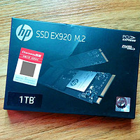 HP 惠普 EX920 M.2 NvMe 1TB 固态硬盘简测