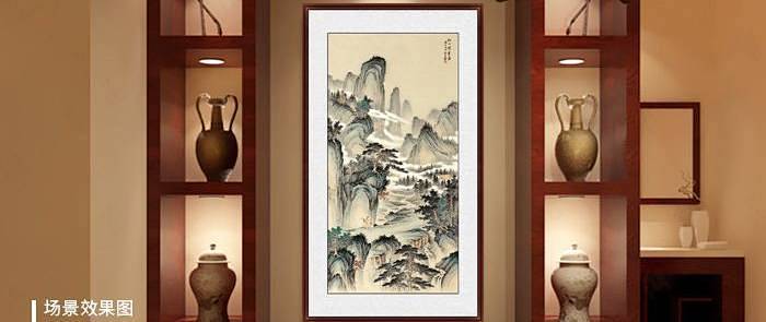 新中式玄关装饰画精品选择,高品质生活90%人选择_装饰字画_什么值得买