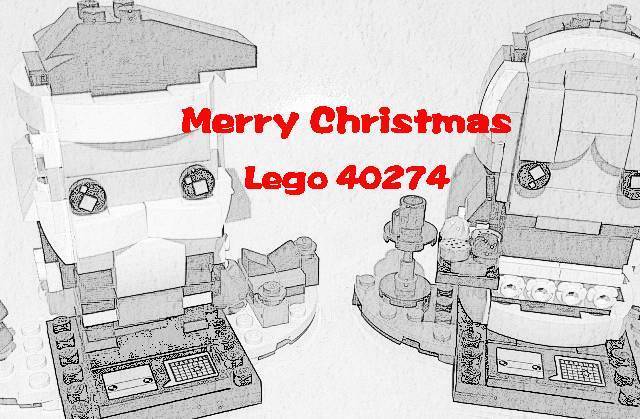 Merry Christmas—Lego Brickheadz 40274 方头仔