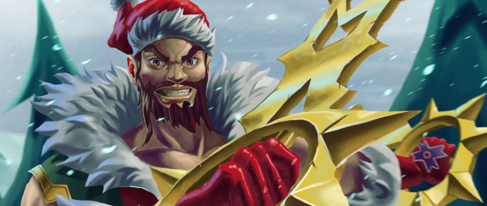  重返游戏：LOL总有一款是你的爱型男款冰雪节皮肤推荐