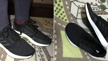 200多块买全掌boost！Adidas PureBOOST GO跑鞋 